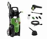 LAVOR Nettoyeur Haute Pression PLANET 160 WPS avec Programmes de Lavage WPS, Enrouleur et Brosse Rotative, Puissance 160 bar Max, Débit 510 l/h Max, Moteur 2500W
