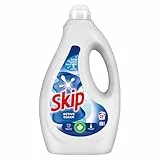 Skip - Lessive Liquide Active Clean - Propreté Impeccable - Fraîcheur Longue Durée - Détache les vêtements tout en respectant fibres et couleurs - 28 Lavages