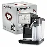 Breville Prima Latte II Espresso | Machine à latte & cappuccino | Pompe 15 bars professionnelle & mousseur de lait | Argent [VCF108X]