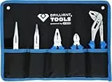 BRILLIANT TOOLS BT060005 Jeu de pinces standard, 5 pcs [Powered by KS TOOLS]