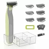 KIONCARE Kit de Sabots Plus pour Philips OneBlade, avec sabots de 1 à 6 mm (6 tailles), sabot corporel de remplacement, capuchon de protection et support de rangement