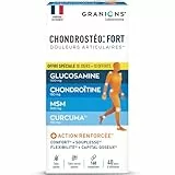 GRANIONS| Chondrostéo+ FORT Articulations | Formule Renforcée| Mobilité & Souplesse Articulaire, Flexibilité, Capital Osseux | Glucosamine, Chondroïtine, MSM, Harpagophytum | 160 comprimés