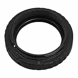 Bague d'adaptation universelle T2 en alliage d'aluminium pour Canon DSLR EOS (M42 x 0,75)