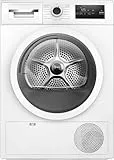 Bosch WTN85V08FR Série 4, Sèche-linge à condensation, 7kg, 112 L, Design Antivibration, Blanc