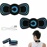 Masseur 5-en-1 pour le Corps Entier, Appareil de Massage pour les Douleurs Quotidiennes, 6 Modes de Massage électrique sans fil, Masseur à Micro-courant (2 Pièces)
