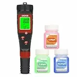 pH-mètre pour Eau hydroponique, testeur de pH numérique, testeur TDS, EC PPM pour nutriments végétaux, conductimètre 4 en 1, Stylo pH pour Eau Potable, Eau de Javel, Plantes d'intérieur