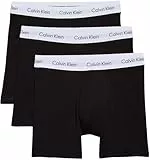 Calvin Klein Homme Boxer Lot De 3 Coton Stretch, Noir (Black), M