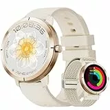 DREMAC Montre Connectée Femme,GPS Intégré,10 Jours Batterie/1,35'' Amoled Écran/Appel,170+ Modes Sportifs,5ATM Fitness Tracker avec Fréquence Cardiaque,Suivi du Sommeil,pour iOS Android, Or Rose