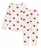 Petit Bateau Fille 59401 Pyjama, Rouge, 4 Ans EU