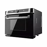 Cecotec Four à vapeur Bake&Steam 4000 Combi Gyro. Four 3 en 1: fusion vapeur, convection et friteuse à huile, capacité 40 litres, 7 fonctions, puissance 2400 W