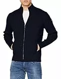 SCHOTT NYC PLECORAGE1 Pullover Sweater Homme, Bleu (Navy), XL