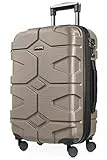 HAUPTSTADTKOFFER - X-Kölln - Bagage à main cabine Valise Trolley 4 roues extensible, TSA, 55 cm, 50 litres, Graphite