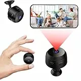 Générique Mini Camera Espion WiFi,HD1080P Mini Camera Espion sans Fil Interieur/ExtéRieur, avec Détection de Mouvement et Vision Nocturne,Enregistrement vidéo à Distance