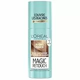 L’ORÉAL PARIS - Spray Instantané Correcteur de Racines & Cheveux Blancs - Hommes & Femmes - Magic Retouch - Blond Foncé - 75ml