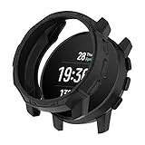 SumRioo Coque Compatible avec Sunnto 9 Peak Pro / 9 Peak, Anti-Rayures Antichoc Ultra Mince Souple Silicone TPU Cas Compatible avec Sunnto 9 Peak Pro / 9 Peak - Noir