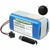 Mspalocell 4000 mAh Batterie pour Lefant T700 / M201, Venga RVC 3000, Proscenic 850T / 850P, CMICR18650F8M7-4S1P Batterie Aspirateur Robot