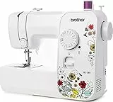 Brother JX17FE (Fantasy Edition) Machine à Coudre électrique pour Débutants, Portable, 17 Points différents, Couture automatique, points utiles, élastiques et décoratifs, Multifonction