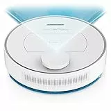 Rowenta X-Plorer Serie75 Aspirateur robot, Navigation précise personnalisée, Aspire et lave, Kit animal et allergie, Filtre haute efficacité, Connectivité WiFi, App compatible assistant vocal RR7687WH