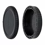 JJC Bouchon de Protection Frontal + Protège-Objectif Arrière pour Nikon Z Caméra ZR Z9 Z8 Z7 Z7II Z6 Z6II Z6III Z5 Z50 Z30 Zfc & Z Objectif (1 Set)