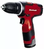 Einhell Visseuse sans fil TH-CD 12-2 Li (12 V, Couple : 24 Nm) Livrée en coffret avec chargeur et batterie