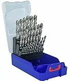 Tivoly 11452070017 Coffret T-Box de 25 Forets Métaux HSS Ø1 à 13mm par 0,5mm
