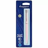 Waterman Allure Stylo à bille Rose pastel C.C. M Bleu sous blister