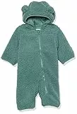 Amazon Essentials Combinaison en polaire Sherpa Mixte Bébé, Violet Jaspé Grisé, 18 mois