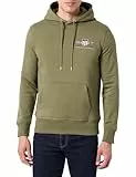 GANT Reg Medium Archive Shield Hoodie Sweatshirt à Capuche, Kaki, S Homme
