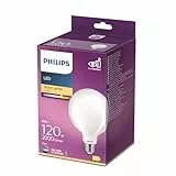 PHILIPS LIGHTING ampoule LED E27 120W Blanc Chaud Dépolie, Verre