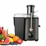 BLACK+DECKER - Centrifugeuse 600W | 2 Vitesses | Entrée Large 62mm | Réservoir Jus 0,55L & Pulpe 1,2L | Corps Inox Anti-Traces | Filtre Acier Inox Amovible | Système Sécurité & Anti-Goutte