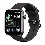 Montre Connectée Femme Homme avec Appels Bluetooth, 1.85' HD Smartwatch avec 140+ Modes Sportifs, Etanche IP68 Montre Connectee avec Podometre/Cardiofrequencemetre/Moniteur de Sommeil pour Android/iOS