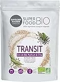 GAYELORD HAUSER - Superfood Bio - Poudre Transit à Diluer - Son De Blé, Psyllium Et Chia - Mélange De Superaliments Riche En Fibres - 1 Doypack 150 G