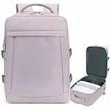 Yankony Sac a Dos Voyage Cabine Avion 55x40x20 pour Tui Airways Bagages Cabine avec Pochette Antivol Sac de Voyage Femme Imperméabl Valise Bag Main 44 L Sac à Dos pour Ordinateur Portable