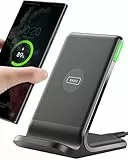 INIU Chargeur Induction 15W, Chargeur sans Fil Certifié Qi à Charge Rapide, Wireless Charger Accessoire Bureau pour iPhone 16 Pro Max 15 Plus 14 13 12 11 XR XS X, Samsung, Xiaomi, Google Pixel, etc.