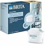 BRITA Maxtra Pro All-in-1 Lot de 6 cartouches filtrantes de rechange pour eau potable fraîche