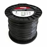 Fil de débroussailleuse Oregon Nylon Étoile 3.3mm, Coupe herbes hautes, mauvaises herbes, végétation dense, Fil nylon haute résistance, compatible avec modèles standards, 3.3mm x 200m (106361E)