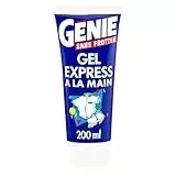GENIE – Lessive Gel Efficace pour Lavage à la Main, Texture Douce et Concentrée (Tube 200mL) - Le lot de 4