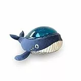 Pabobo x Kid Sleep Veilleuse Musicale et Lumineuse - Enfant et Bébé - Peluche en forme de Baleine - Projecteur Aquatique - Nomade - Lampe - Plafond - Aqua Dream - Bleu