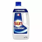 Sun Liquide de Lavage Lave-Vaisselle Classic Standard, 75 lavages 1,5L