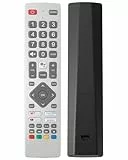 SHWRMC0133 Télécommande Remplacer pour Sharp, Télécommande Infrarouge de Rechange avec 4 Raccourcis Clavier pour Sharp Aquos Smart TV 32BI6EA 40BI2EA 40BI5EA 40BL2EA 40BL3EA 40BL4EA 40BL5EA 40BN5EA