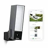 Netatmo Caméra WiFi Extérieure, (Reconditionnée), Lumière Intégrée, Capteur de Mouvement, Vision Nocturne, sans Abonnements, NOC-R