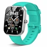 Csasan Montre Connectée Homme Femme avec Appel Bluetooth, 1.91' HD Smartwatch avec 112+ Sportifs Montre, Etanche IP68 Montre Intelligente avec Cardiofrequencemetre/Moniteur de Sommeil/Podometre, Bleu
