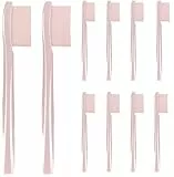 Lot de 10 têtes de brosse à dents de rechange compatibles avec My/Variations les brosses à dents électriques, soniques, têtes de brosse à dents, têtes de rechange (rose)