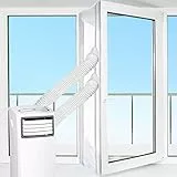 HOOMEE 600CM Tissu De Calfeutrage pour Fenêtres pour Climatiseur Mobile et Sèche-Linge - Fonctionne avec Toutes Les Unités de Climatisation Mobiles, Installation Facile