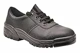 Portwest Derby Steelite S1P, Couleur: Noir, Taille: 46, FW14BKR46