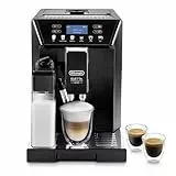 De'Longhi Eletta Evo Machine a Café Grain ECAM46.860.B, Machine Expresso et Cappuccino, Ecran LCD Tactile, Noir