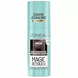 L’ORÉAL PARIS - Spray Instantané Correcteur de Racines & Cheveux Blancs - Hommes & Femmes - Magic Retouch - Brun - 75ml