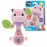 VTech - Hochet hochet bébé rose, idéal pour les petites mains, papier croustillant, oreilles mobiles, sans composants électroniques, cadeau bébé à partir de 3 mois, version ESP