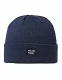 JACK & JONES 12092815 - Bonnet - Homme - Bleu (Navy Blazer) - Taille Unique (Taille Fabricant: One Size)
