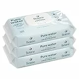 BIOLANE - Lingettes bébé nettoyantes Pure Water - Lot de 3x48 (144 Lingettes) - A l'eau Purifiée - Nettoie et protège - Corps et siège - Peaux Sensibles - Dès la naissance - Fabriqué en France